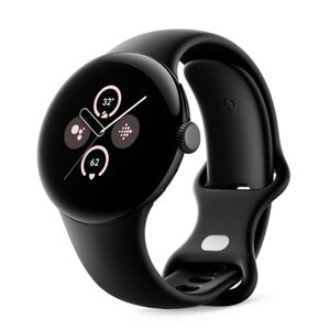Smartwatch with Aluminum Case and Obsidian Active Band